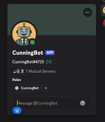 CUNNINGBOT